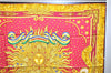 Authentic HERMES Carre 90 Scarf "CARPE DIEM" Silk Red Yellow 5456D