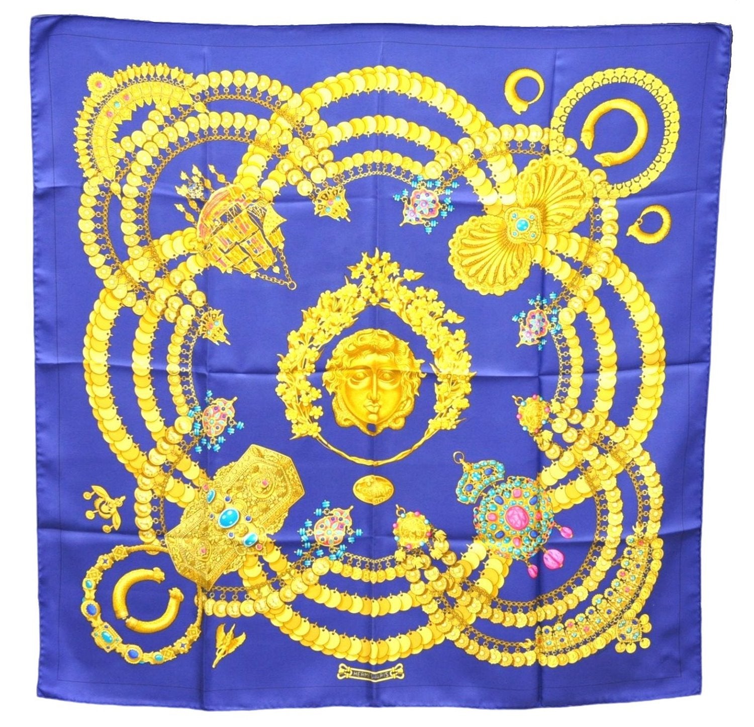 Authentic HERMES Carre 90 Scarf 