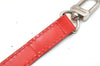 Authentic Louis Vuitton Leather Shoulder Strap Red 40.6-47.2" LV 5457E