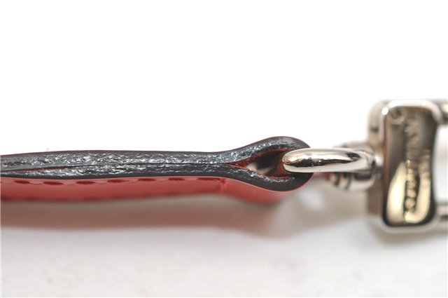 Authentic Louis Vuitton Leather Shoulder Strap Red 40.6-47.2