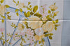 Authentic HERMES Carre 90 Scarf "ROMANTIQUE" Silk Light Blue 5458D