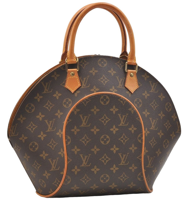 Authentic Louis Vuitton Monogram Ellipse MM Hand Bag M51126 LV 5459E