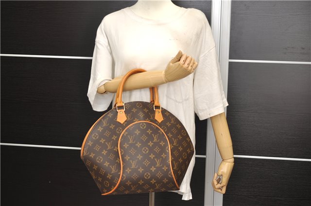 Authentic Louis Vuitton Monogram Ellipse MM Hand Bag M51126 LV 5459E