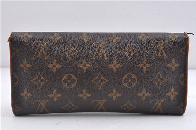 Auth LOUIS VUITTON Monogram Pochette Twin GM Shoulder Pouch M51852 LV Junk 5460C