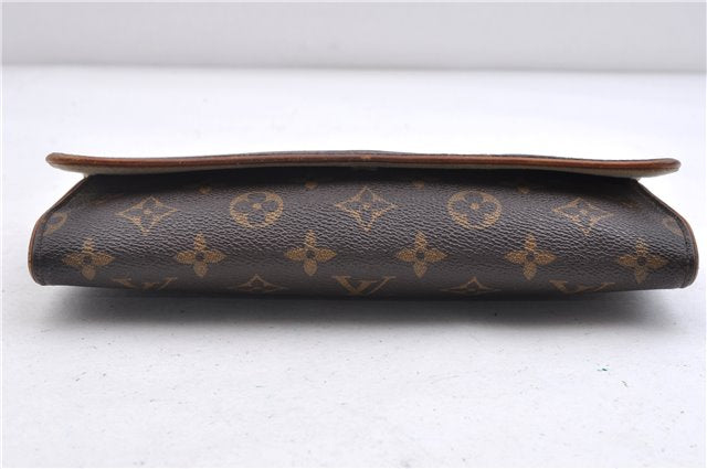 Auth LOUIS VUITTON Monogram Pochette Twin GM Shoulder Pouch M51852 LV Junk 5460C