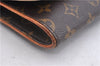Auth LOUIS VUITTON Monogram Pochette Twin GM Shoulder Pouch M51852 LV Junk 5460C