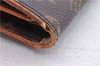 Auth LOUIS VUITTON Monogram Pochette Twin GM Shoulder Pouch M51852 LV Junk 5460C