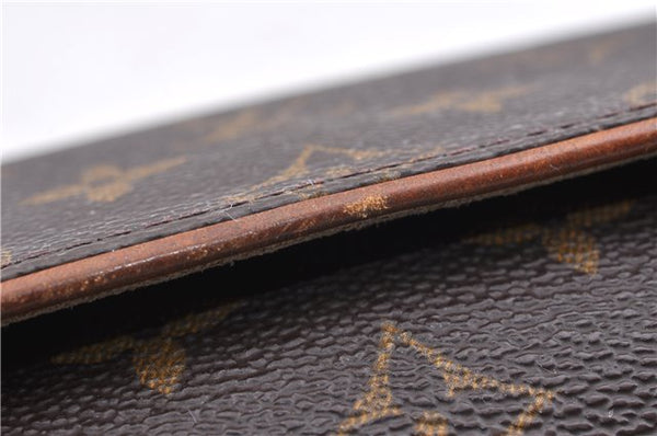 Auth LOUIS VUITTON Monogram Pochette Twin GM Shoulder Pouch M51852 LV Junk 5460C