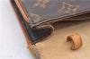Auth LOUIS VUITTON Monogram Pochette Twin GM Shoulder Pouch M51852 LV Junk 5460C