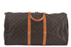 Authentic Louis Vuitton Monogram Keepall 55 Travel Boston Bag M41424 LV 5460D