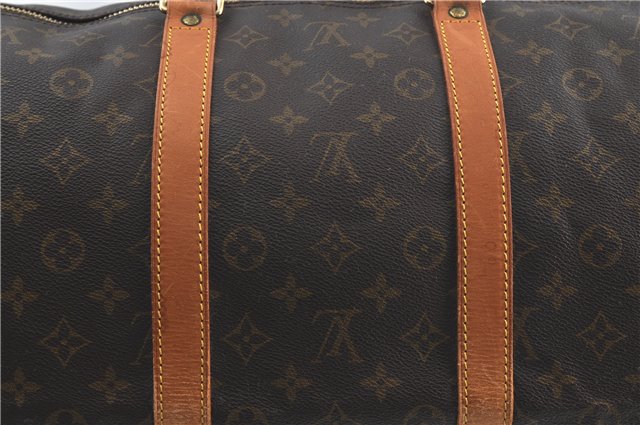 Authentic Louis Vuitton Monogram Keepall 55 Travel Boston Bag M41424 LV 5460D