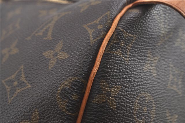 Authentic Louis Vuitton Monogram Keepall 55 Travel Boston Bag M41424 LV 5460D