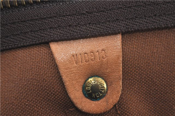 Authentic Louis Vuitton Monogram Keepall 55 Travel Boston Bag M41424 LV 5460D