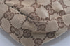Authentic GUCCI Shoulder Cross Body Bag GG Canvas Leather 35098 Brown 5460I
