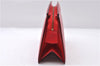 Authentic LOUIS VUITTON Epi Trousse Crete Clutch Bag Red LV 5461C
