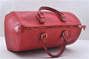 Authentic Louis Vuitton Epi Speedy 30 Hand Boston Bag Red M43007 LV 5461D
