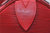 Authentic Louis Vuitton Epi Speedy 30 Hand Boston Bag Red M43007 LV 5461D