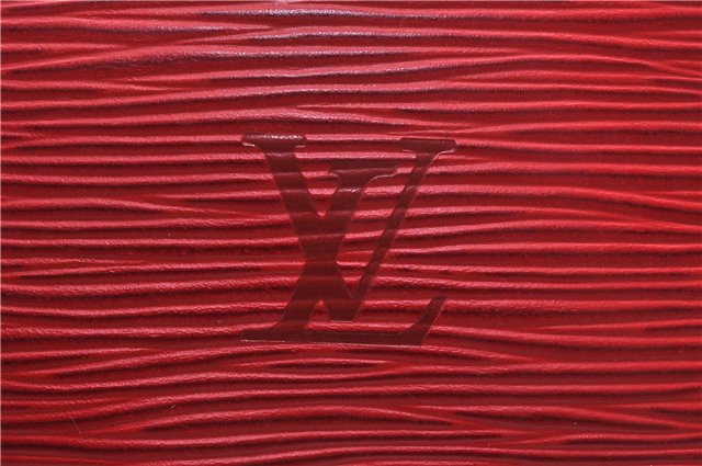Authentic Louis Vuitton Epi Speedy 30 Hand Boston Bag Red M43007 LV 5461D