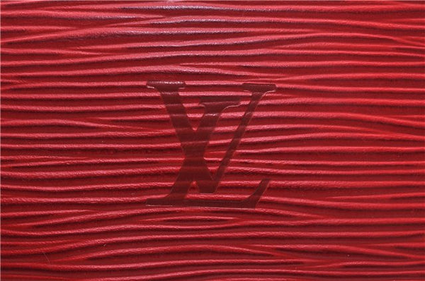 Authentic Louis Vuitton Epi Speedy 30 Hand Boston Bag Red M43007 LV 5461D