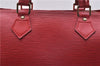 Authentic Louis Vuitton Epi Speedy 30 Hand Boston Bag Red M43007 LV 5461D
