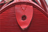 Authentic Louis Vuitton Epi Speedy 30 Hand Boston Bag Red M43007 LV 5461D