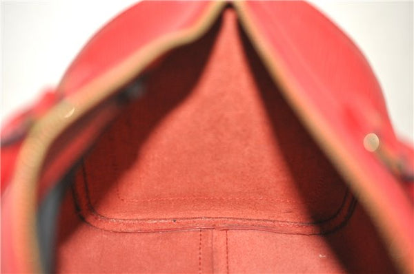 Authentic Louis Vuitton Epi Speedy 30 Hand Boston Bag Red M43007 LV 5461D