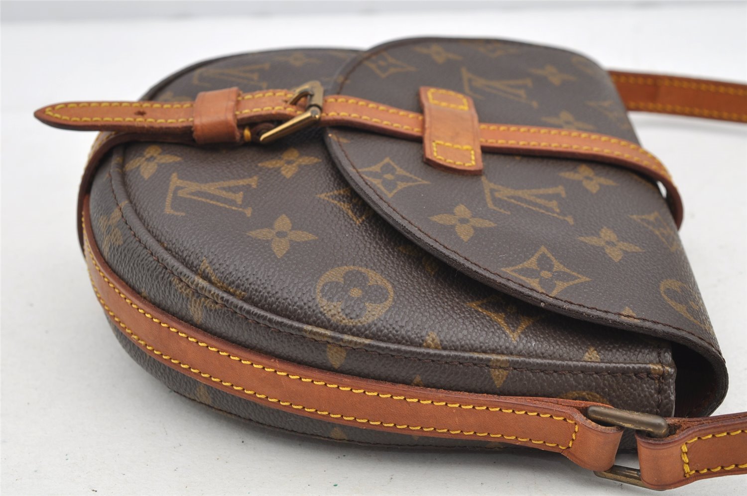 Authentic Louis Vuitton Monogram Chantilly PM Shoulder Cross Bag M51234 LV 5462I