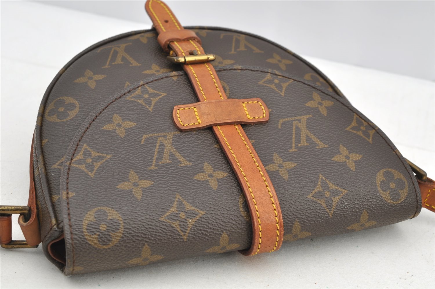 Authentic Louis Vuitton Monogram Chantilly PM Shoulder Cross Bag M51234 LV 5462I