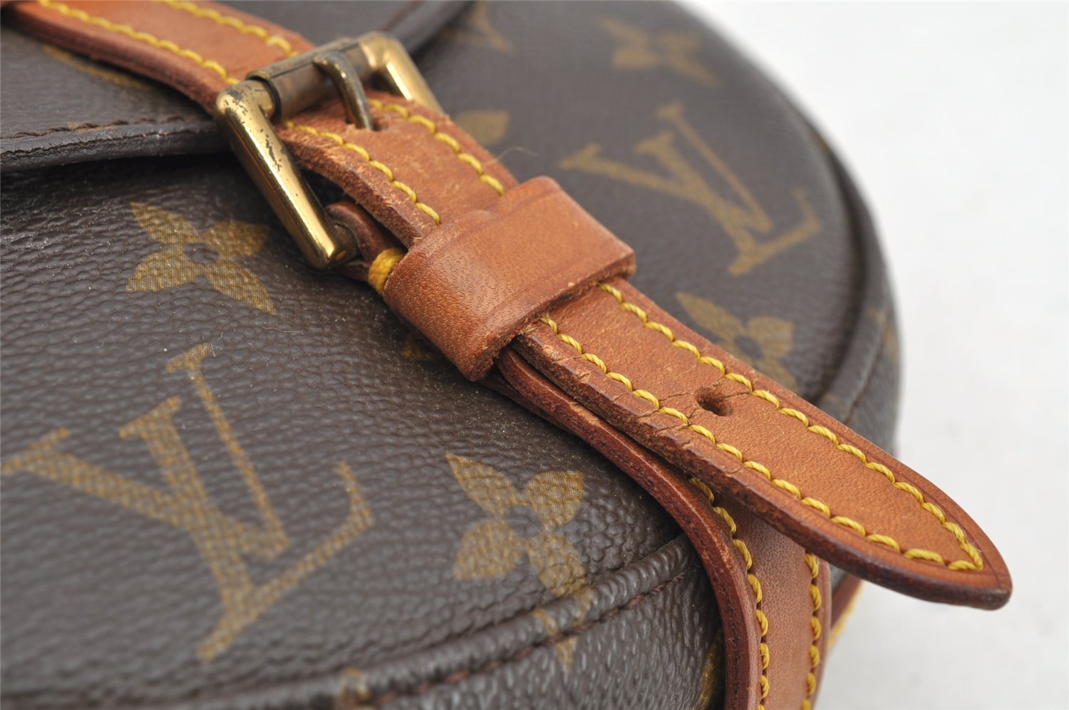 Authentic Louis Vuitton Monogram Chantilly PM Shoulder Cross Bag M51234 LV 5462I