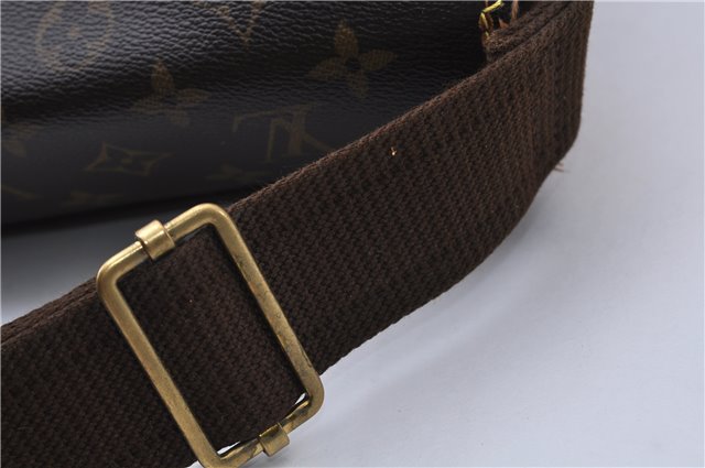 Auth LOUIS VUITTON Monogram Messenger Bosphore GM Shoulder Bag M40105 LV 5463C