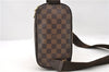 Auth LOUIS VUITTON Damier Pochette Gange Special Order Body Bag M48048 LV 5464C