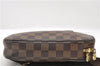 Auth LOUIS VUITTON Damier Pochette Gange Special Order Body Bag M48048 LV 5464C