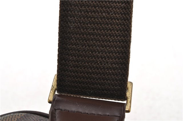 Auth LOUIS VUITTON Damier Pochette Gange Special Order Body Bag M48048 LV 5464C