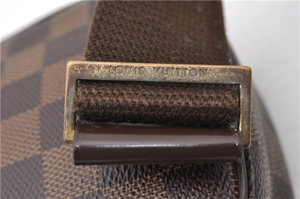 Auth LOUIS VUITTON Damier Pochette Gange Special Order Body Bag M48048 LV 5464C