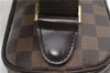 Auth LOUIS VUITTON Damier Pochette Gange Special Order Body Bag M48048 LV 5464C