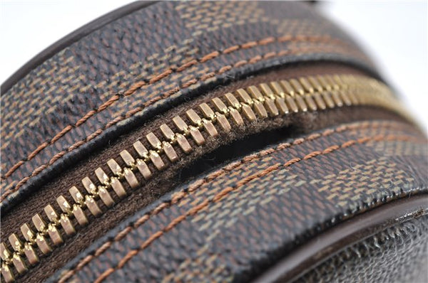 Auth LOUIS VUITTON Damier Pochette Gange Special Order Body Bag M48048 LV 5464C