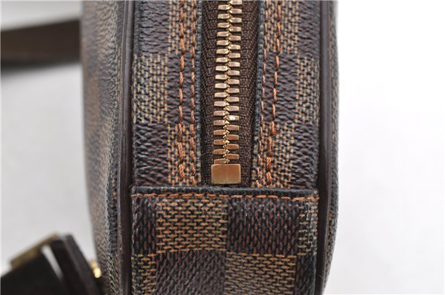 Auth LOUIS VUITTON Damier Pochette Gange Special Order Body Bag M48048 LV 5464C