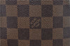 Auth LOUIS VUITTON Damier Pochette Gange Special Order Body Bag M48048 LV 5464C