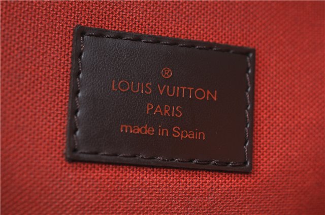 Auth LOUIS VUITTON Damier Pochette Gange Special Order Body Bag M48048 LV 5464C
