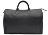 Authentic Louis Vuitton Epi Speedy 35 Hand Boston Bag Black M42992 LV 5465D