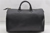 Authentic Louis Vuitton Epi Speedy 35 Hand Boston Bag Black M42992 LV 5465D