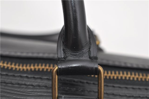 Authentic Louis Vuitton Epi Speedy 35 Hand Boston Bag Black M42992 LV 5465D