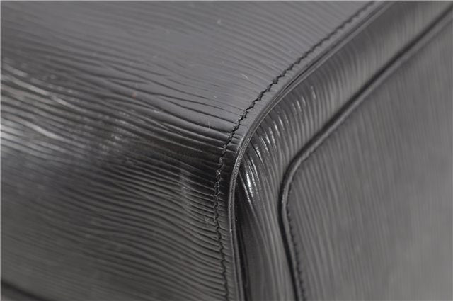 Authentic Louis Vuitton Epi Speedy 35 Hand Boston Bag Black M42992 LV 5465D