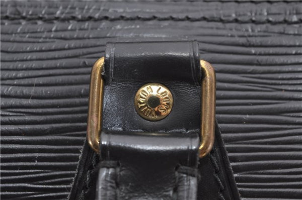 Authentic Louis Vuitton Epi Speedy 35 Hand Boston Bag Black M42992 LV 5465D