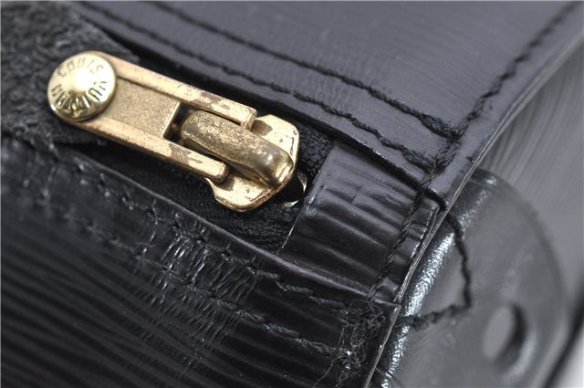 Authentic Louis Vuitton Epi Speedy 35 Hand Boston Bag Black M42992 LV 5465D