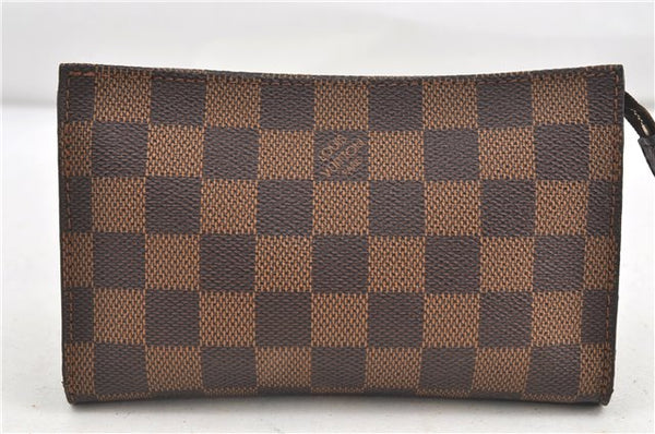 Authentic Louis Vuitton Damier Marais Bucket Pouch Purse Clutch LV 5466D
