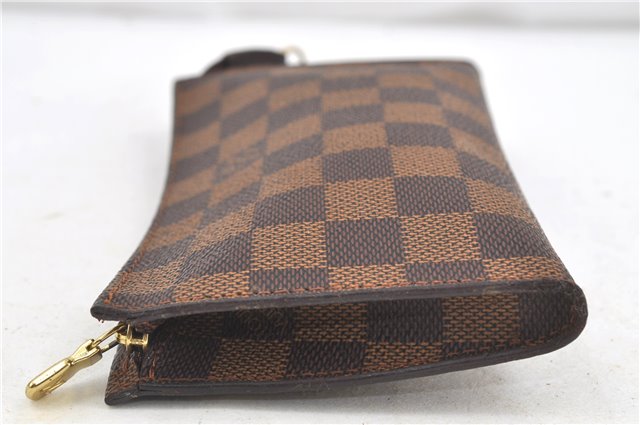 Authentic Louis Vuitton Damier Marais Bucket Pouch Purse Clutch LV 5466D