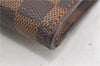 Authentic Louis Vuitton Damier Marais Bucket Pouch Purse Clutch LV 5466D