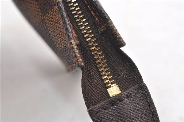 Authentic Louis Vuitton Damier Marais Bucket Pouch Purse Clutch LV 5466D