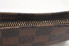 Authentic Louis Vuitton Damier Marais Bucket Pouch Purse Clutch LV 5466D